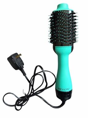 Revlon One-Step Volumizer Hair Dryer and Hot Air Brush Teal/black